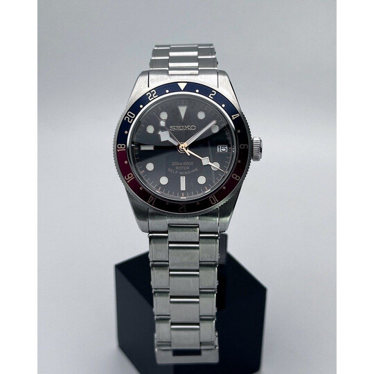 Custom Seiko Mod • Black Bay Rose Gold Pepsi GMT • 39mm
